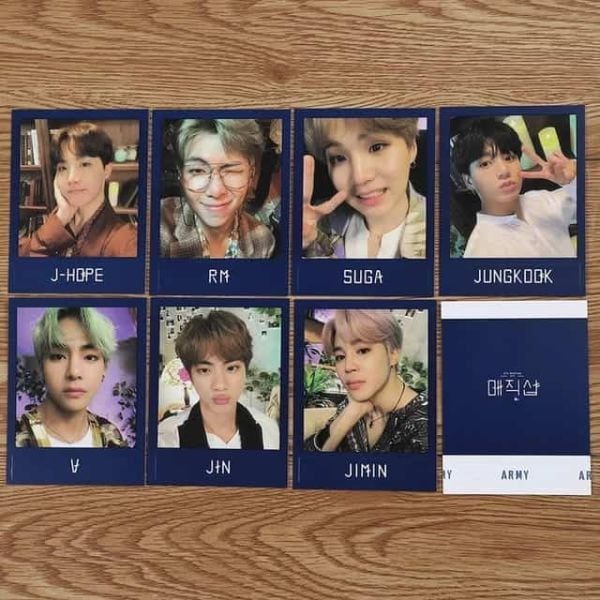 BTS Group Fotokaarten, 7 stuks