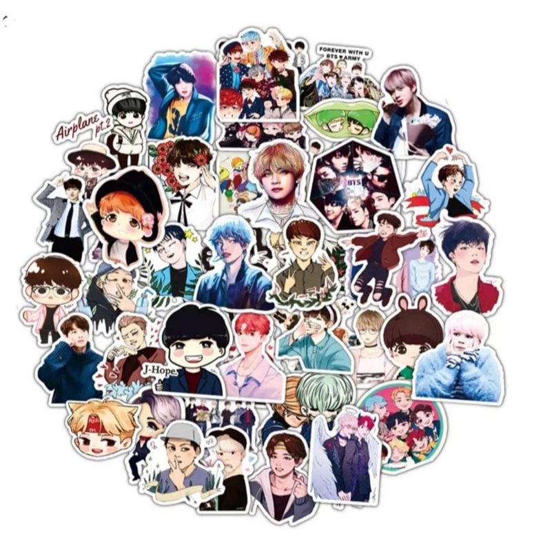 BTS Stickers, 50 stuks