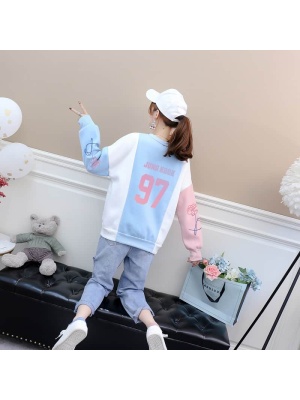 BTS Jung Kook Love Yourself Trui, Blauw