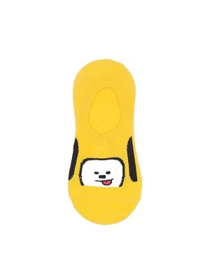 BT21 CHIMMY Dames Sokken, Geel