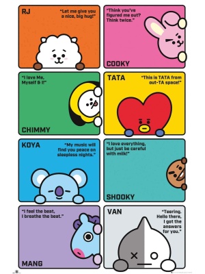BT21 Poster - BT21 Collage