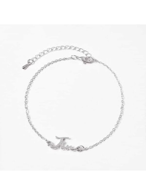 BTS Jin Armband, Zilver