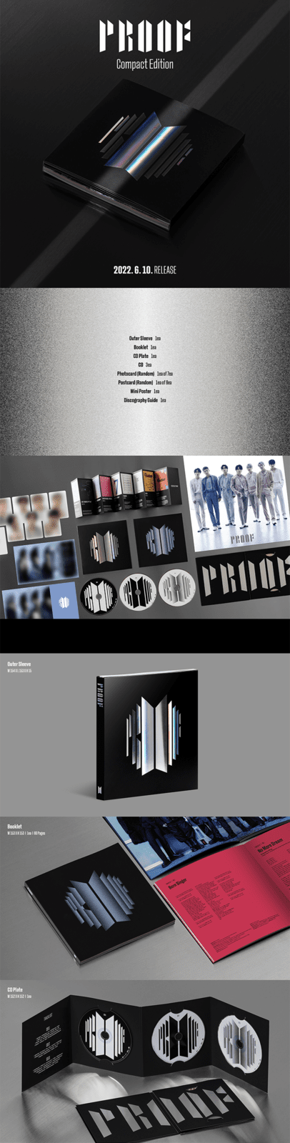 BTS Proof - Album - Compact Edition